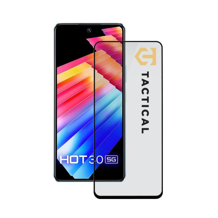 Tactical Glass Shield 5D sklo pro Infinix Hot 30 5G Black